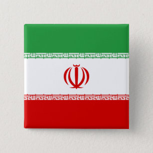 Iran (Iranian) Flag Button