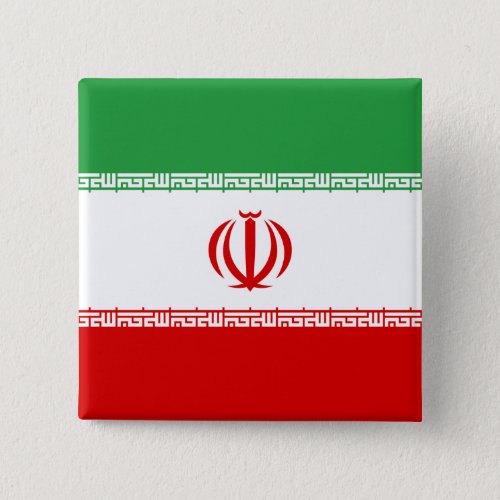 Iran Iranian Flag Button