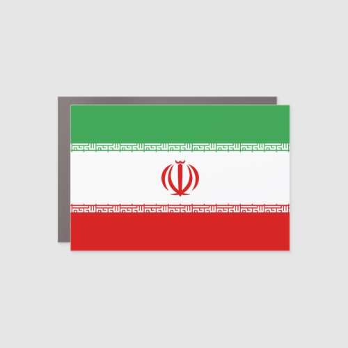 Iran Iranian Flag Car Magnet