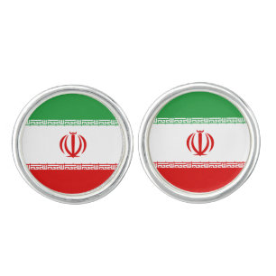 Iran (Iranian) Flag Cufflinks