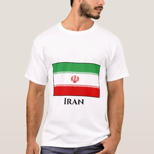 Iran Iranian Flag T_Shirt