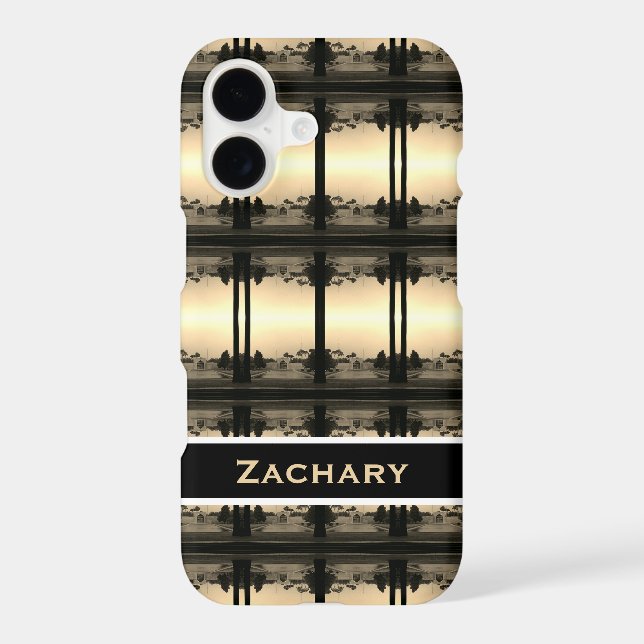 Iran Isfahan chehel sotun palace 1970 Case-Mate iPhone Case (Back)
