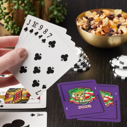 Iran Kids Poker Cards