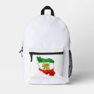 Iran Lion & Sun Backpack   Persian Shir o Khorshid