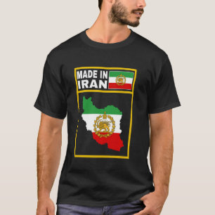 Iran Lion Sun Flag,Iran,Persian,Iran map,Flag of I T-Shirt