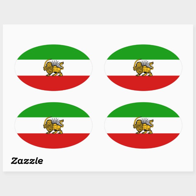 Iran Flag Lion And Son Accessories