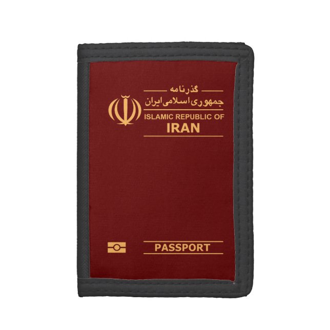 Iran Passport Wallet (Front Vertical)