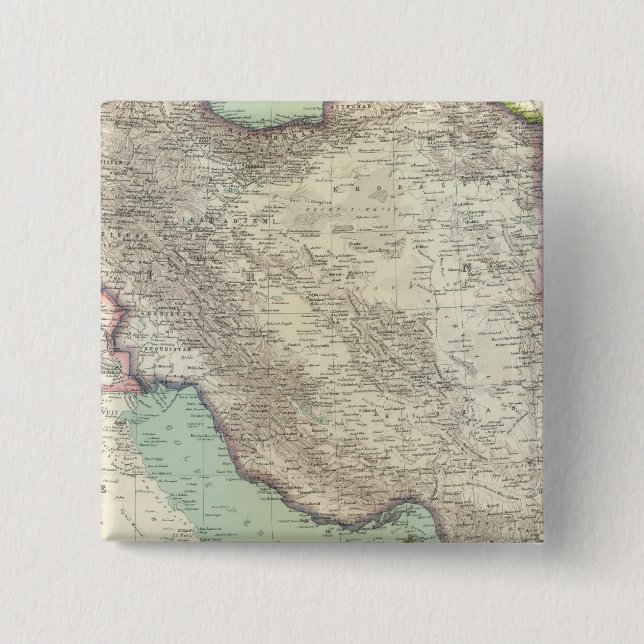 Iran Pinback Button (Front)