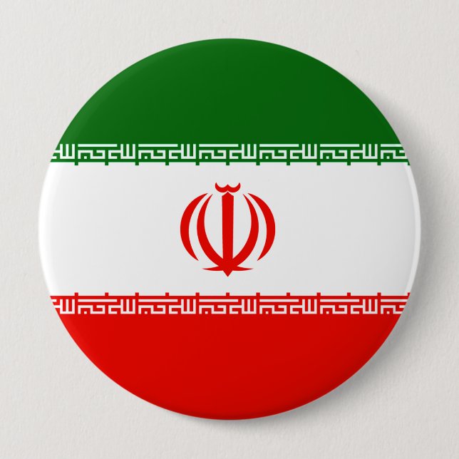 Iran Pinback Button (Front)