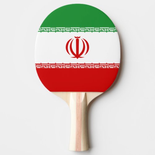 Iran Ping Pong Paddle