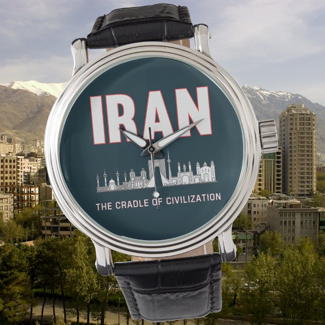 Iran Pride Iranian Persia Cradle of Civilization Watch (Creator Uploaded)