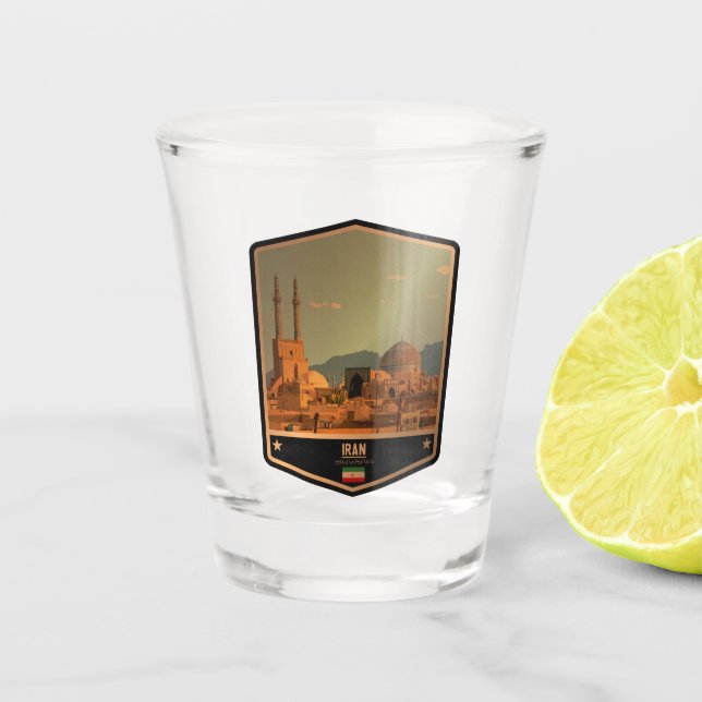 Iran Shot Glass (Front)