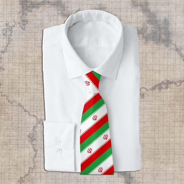 Iran Ties, fashion Iranian Flag, business Neck Tie (Creator Uploaded)