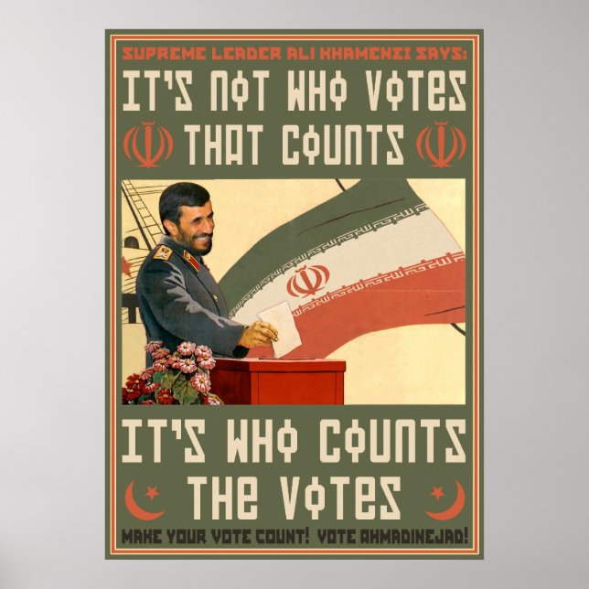 Iran Vote '09 Poster (Front)