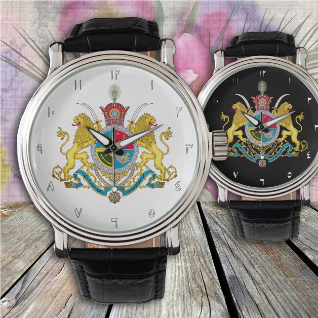 Iran watch, Imperial Coat of Arms 1925-1979 /Lion Watch (Creator Uploaded)