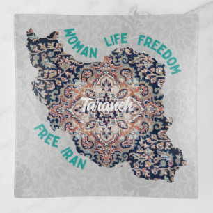 Iranian Anniversary Gifts for Friends Free Iran Trinket Tray