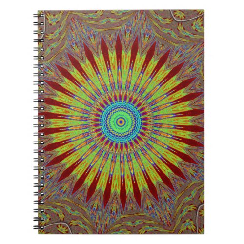 Iranian carpet  African ethnic tribal patternjpg Notebook