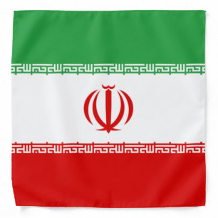 Iranian Flag (Iran) (Persian) Bandana