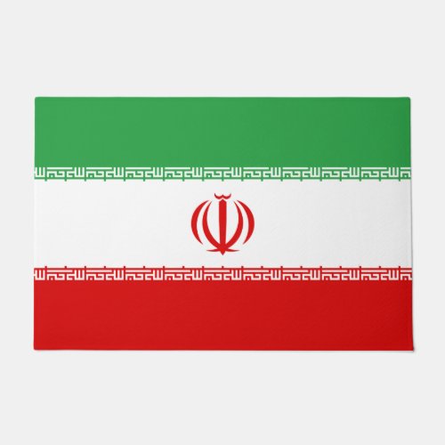Iranian Flag Iran Persian Doormat