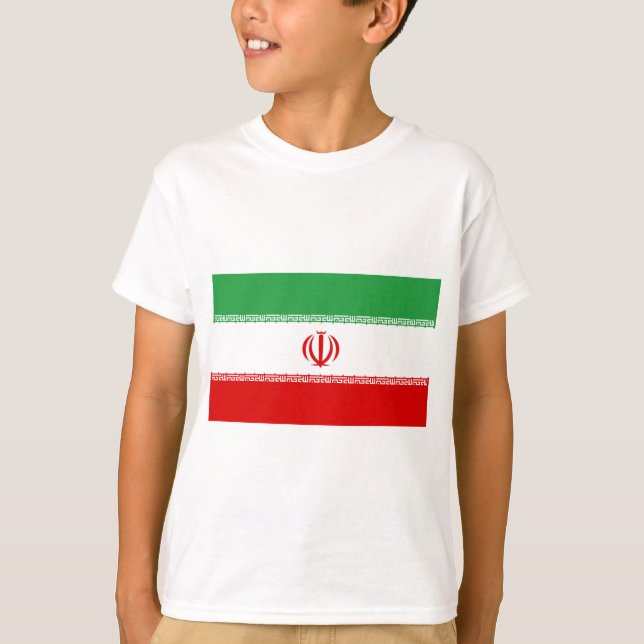 Iranian Flag (Iran) (Persian) T-Shirt (Front)