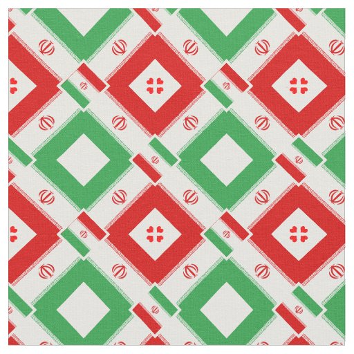 Iranian Flag & Iran Trendy Fabric fashion