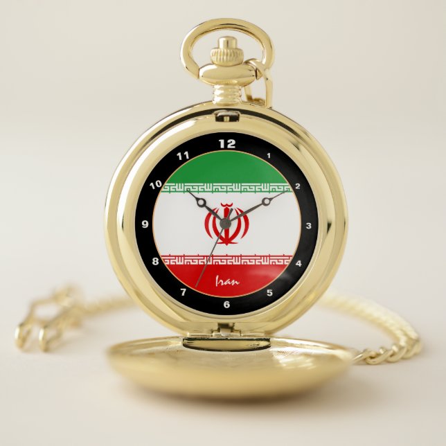 Iranian Flag & Iran trendy fashion /design watch (Inside)