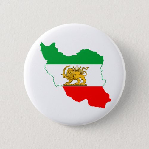 Iranian Flag Map with Lion Logo Button