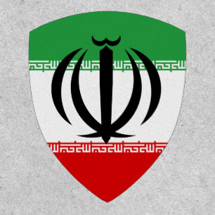 Iranian Flag & National Emblem, Flag of Iran Patch