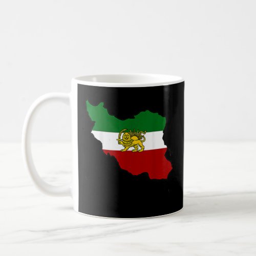 Iranian Flag With Lion Iran  Coffee Mug