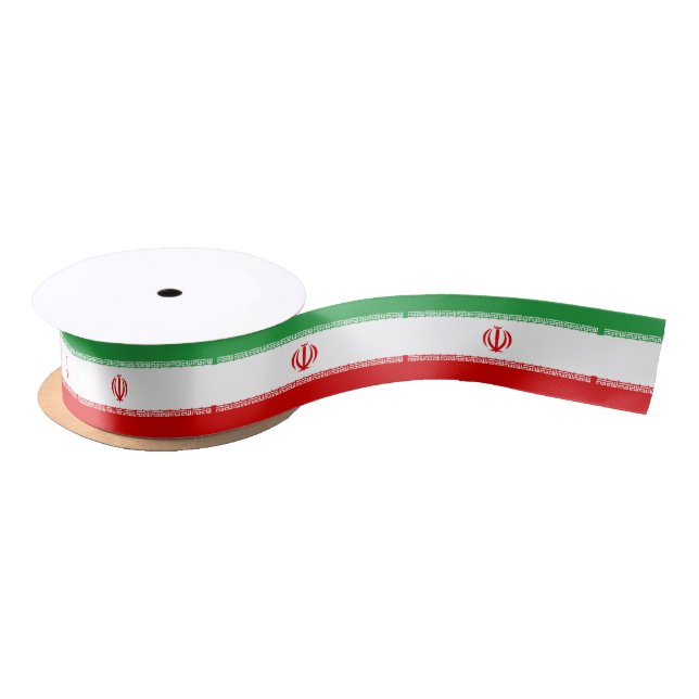 Iranian (Persian) flag ribbon (Spool)