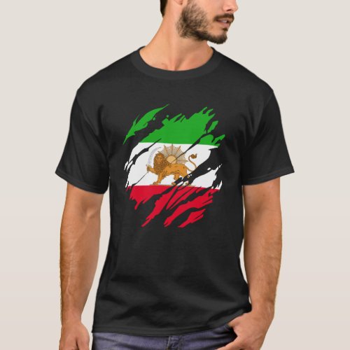 Iranian Persian Lion Iran T_Shirt