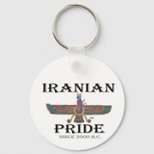 Iranian Pride Keychain