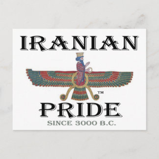 Iranian Pride Postcard