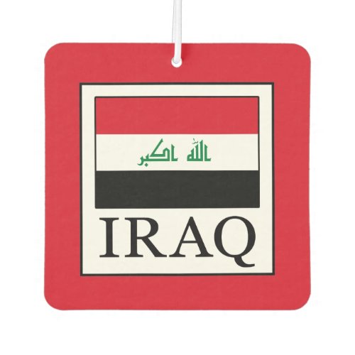 Iraq Air Freshener