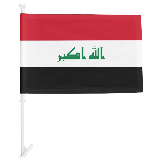 Iraq Car Flag (Front)