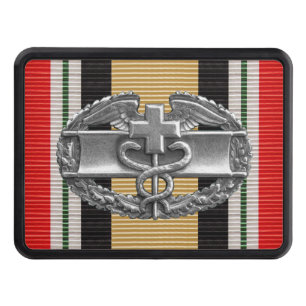 Iraq Combat Medical Badge Hitch Cover
