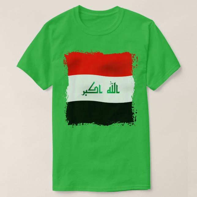 Iraq flag 1 T-Shirt (Design Front)