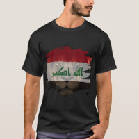 Iraq Flag & African Lion Picture