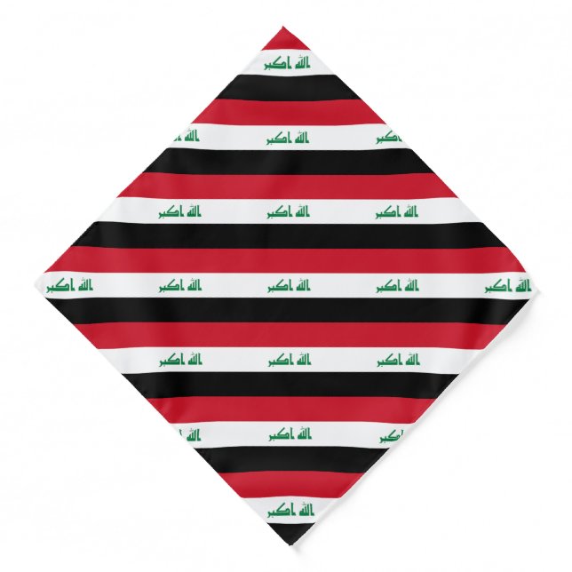 Iraq Flag Bandana (Front)