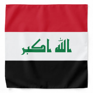 Iraq Flag Bandana
