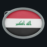 Iraq flag belt buckle<br><div class="desc">An ideal gift for all those who are patriotic of their country!</div>