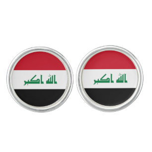 Iraq Flag Cufflinks