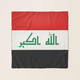 Iraq Flag Fashion Scarf