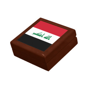 Iraq Flag Gift Box