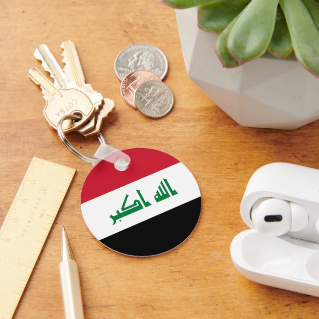 Iraq flag keychain (Desk)