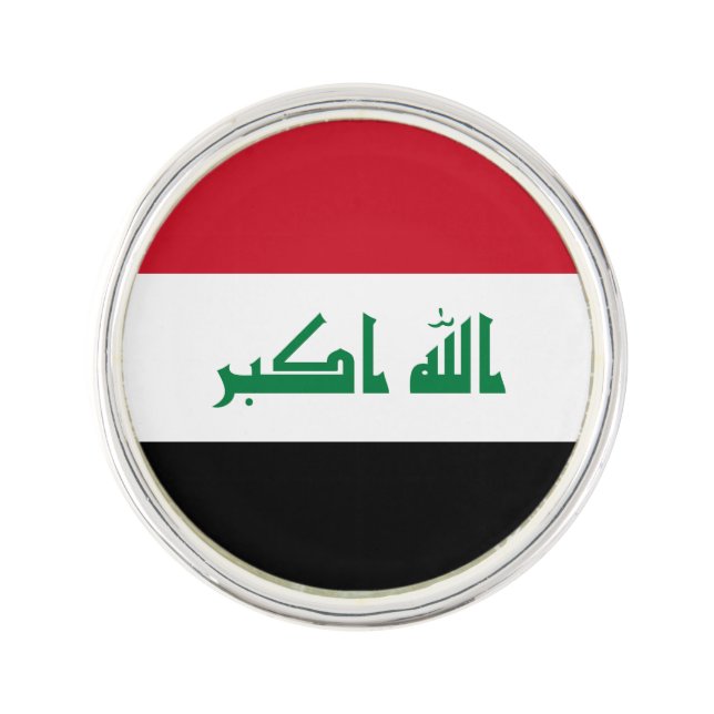 Iraq Flag Lapel Pin (Front)