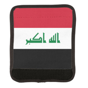 Iraq flag luggage handle wrap