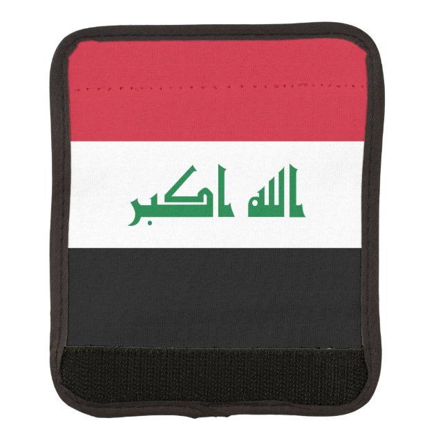 Iraq flag luggage handle wrap (Front)