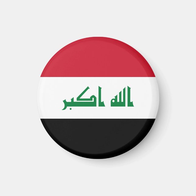 Iraq flag magnet (Front)