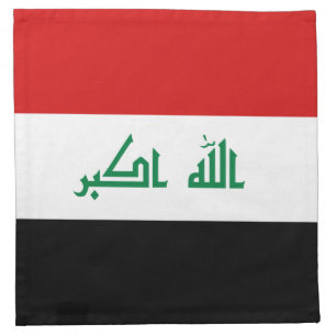 Iraq Flag Napkin